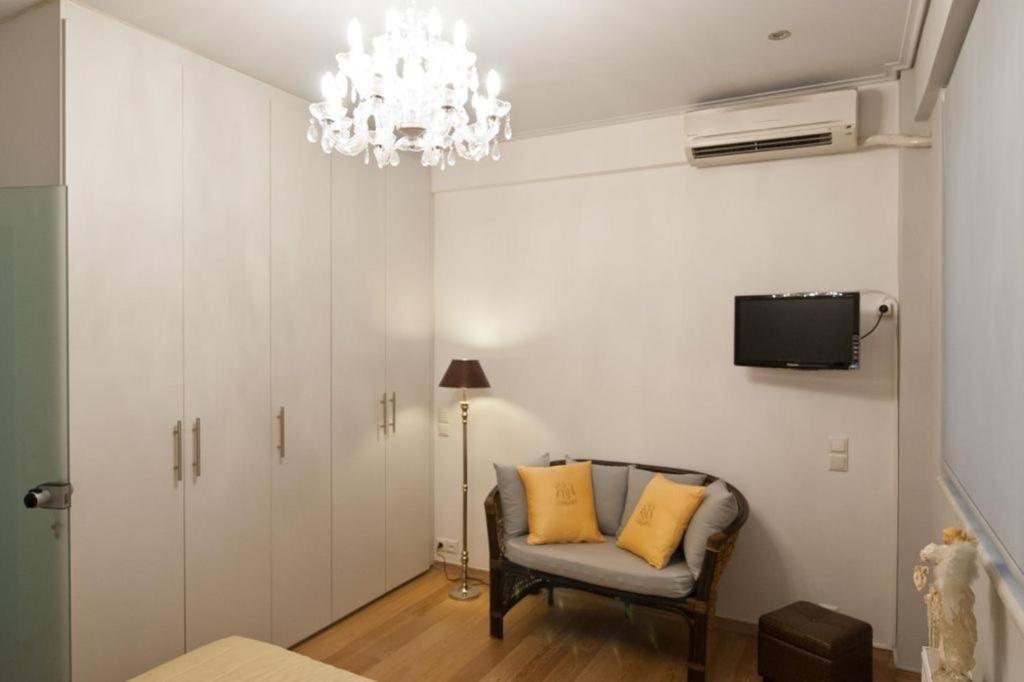 Acropolis Luxury Apartment With Balcony Aten Exteriör bild