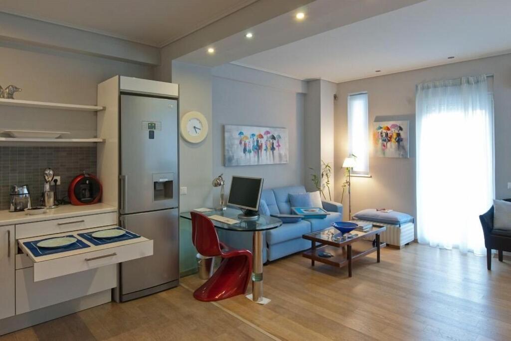 Acropolis Luxury Apartment With Balcony Aten Exteriör bild